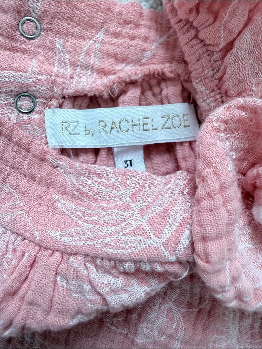 Rachel Zoe Pink Gauze Dress & Floral Sundress bundle, Size 3T